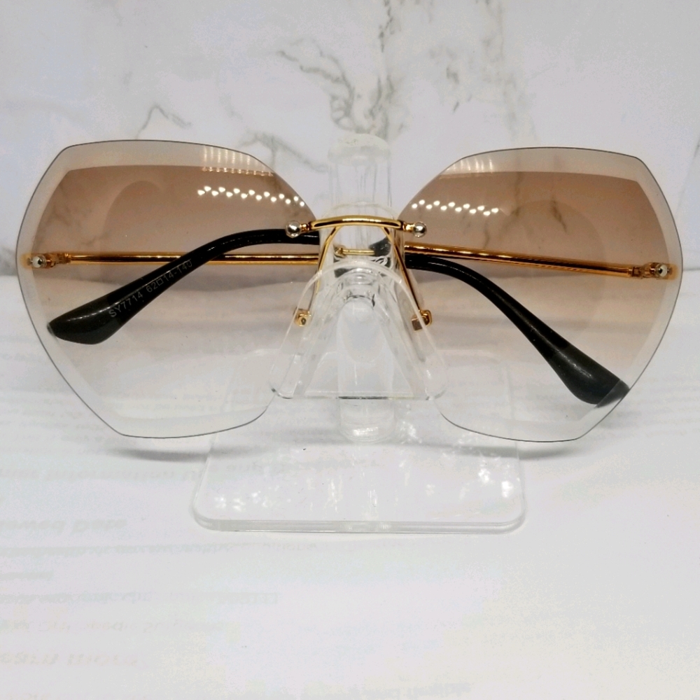 Laser cut sunglasses